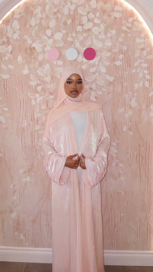 Blush pink - satin shimmer