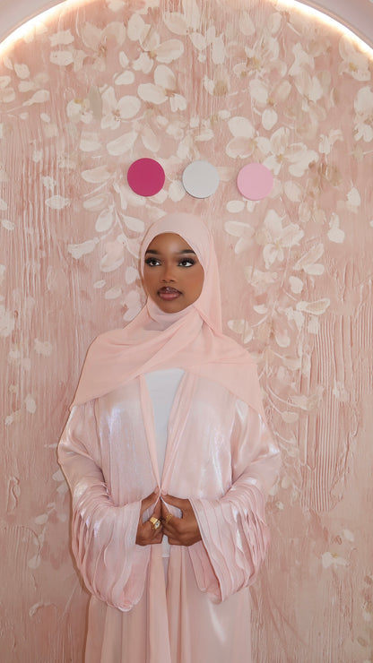 Blush pink - satin shimmer
