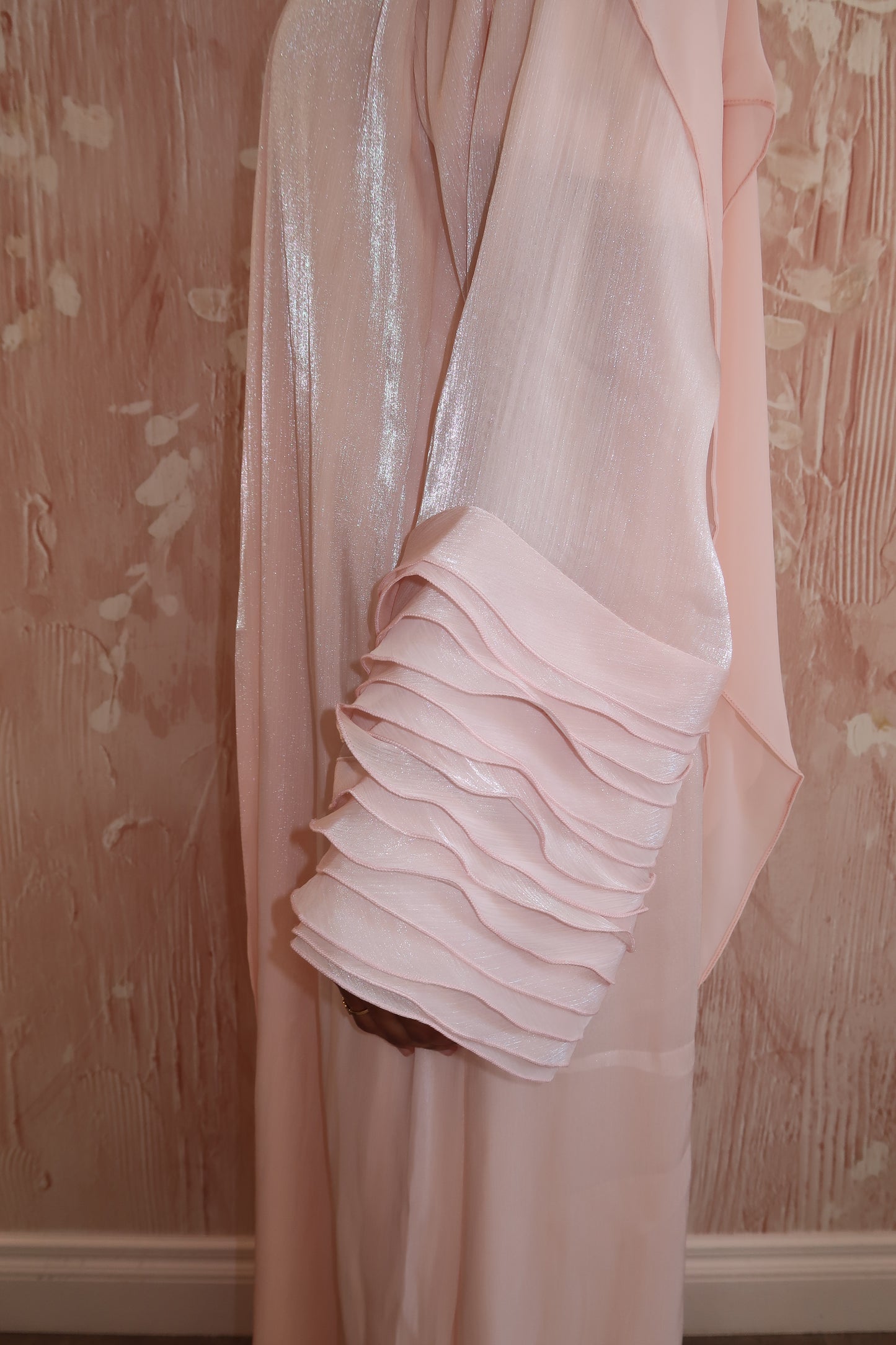 Blush pink - satin shimmer