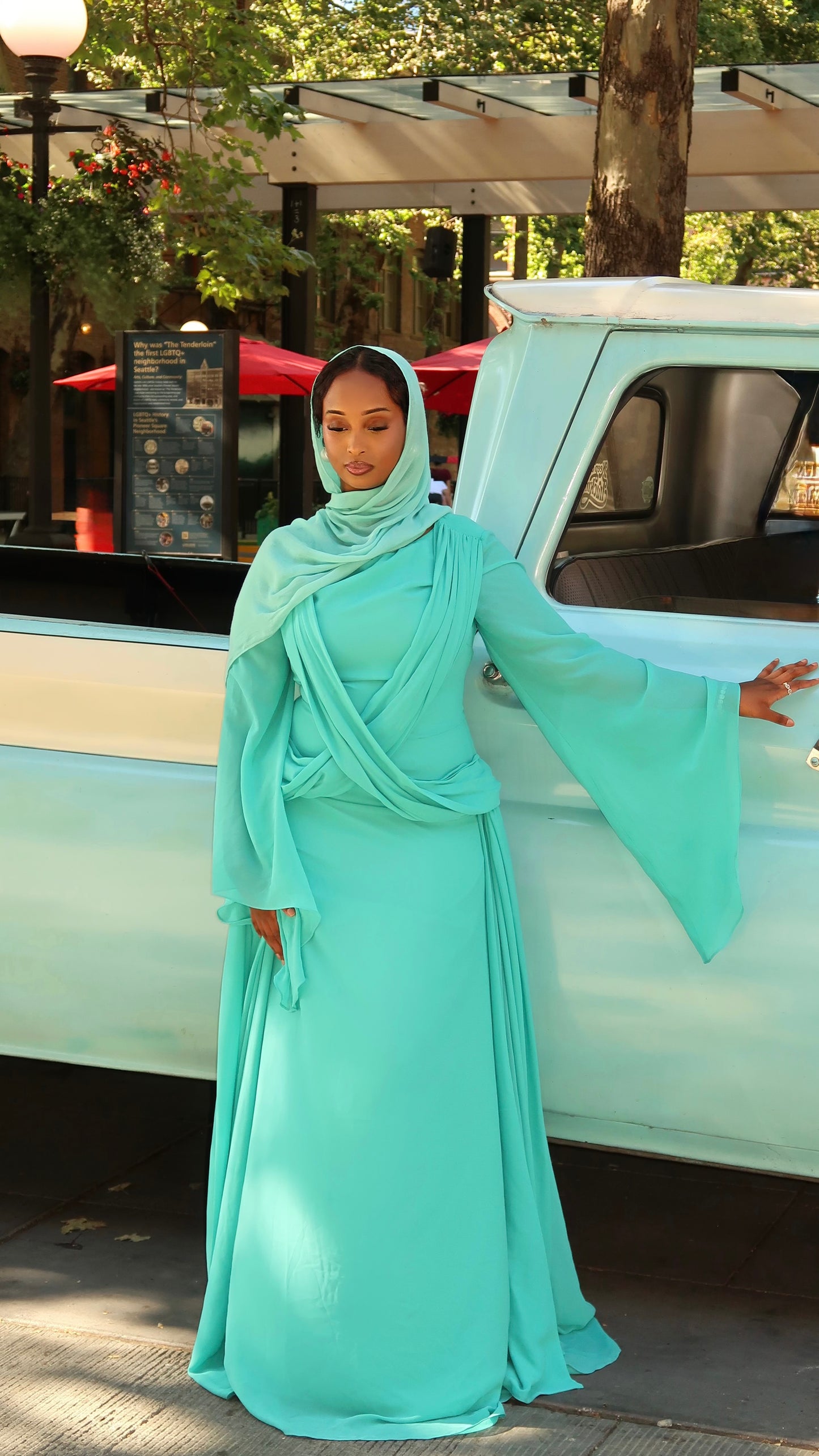Thalasaa- turquoise blue Pre order