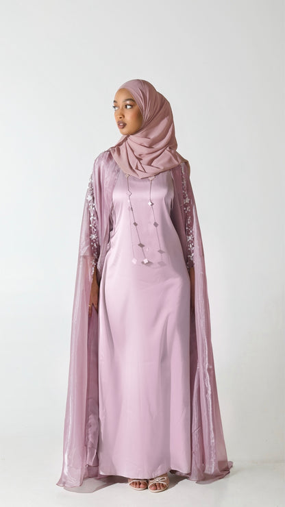 Farasha Pink Mauve Set
