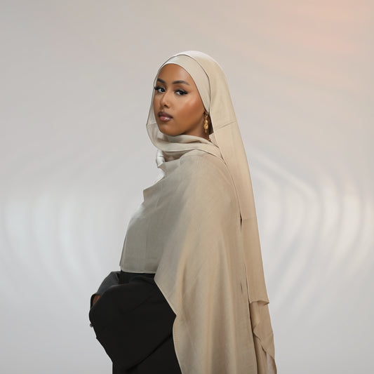 Modal hijab set - Tapioca